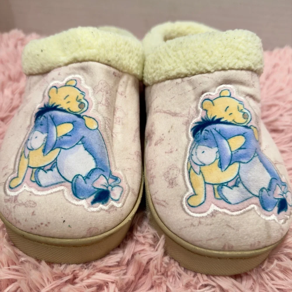 Disney Kids Eeyore sherpa slippers Size‎ 7